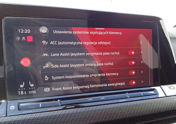 Volkswagen Golf cena 142500 przebieg: 17051, rok produkcji 2023 z Gliwice małe 379